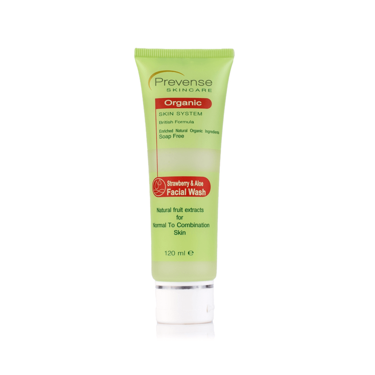 Prevense Strawberry & Aloe Facial Wash for Normal to Combination Skin 120ml